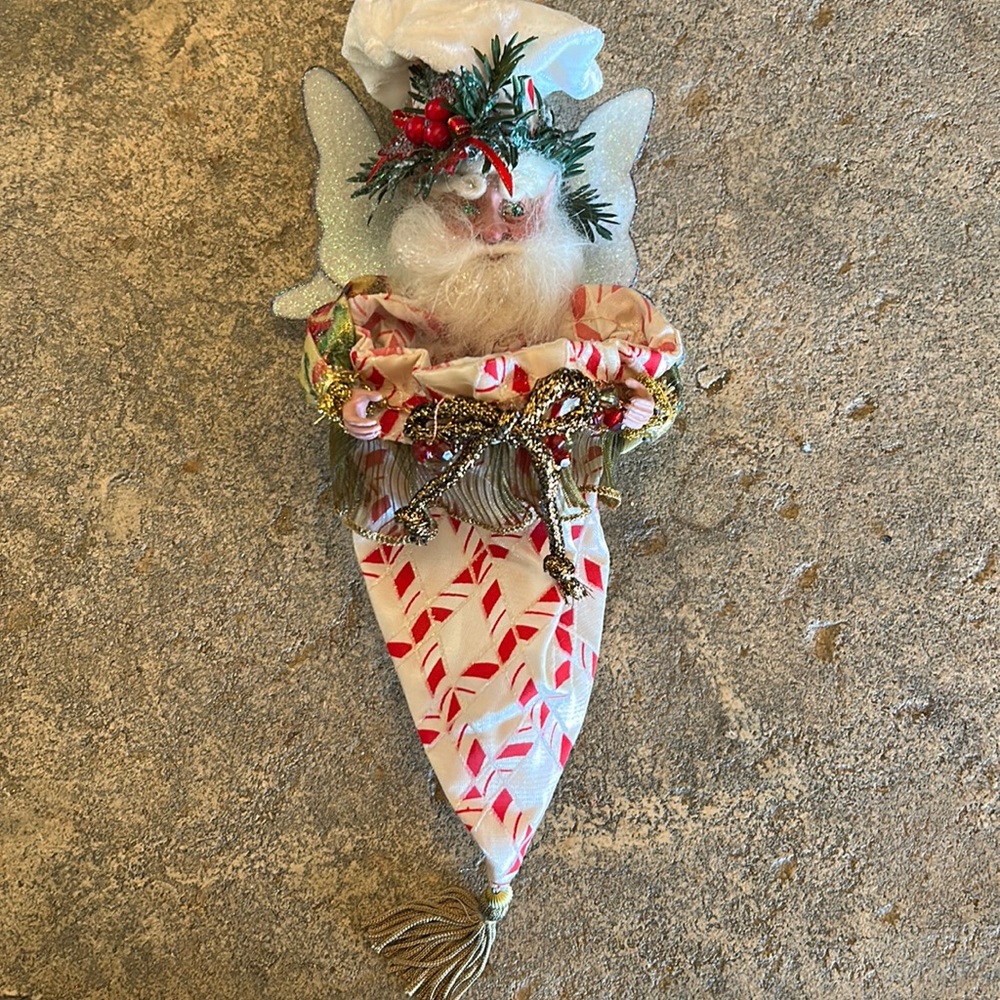 Mark Roberts Peppermint Truffle candy bag. 12”